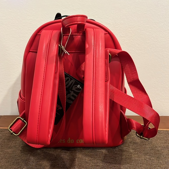 Loungefly Disney Pinocchio Puppet Marionette Red Backpack NEW